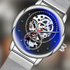 Montre Squelette Homme Cadran Rond