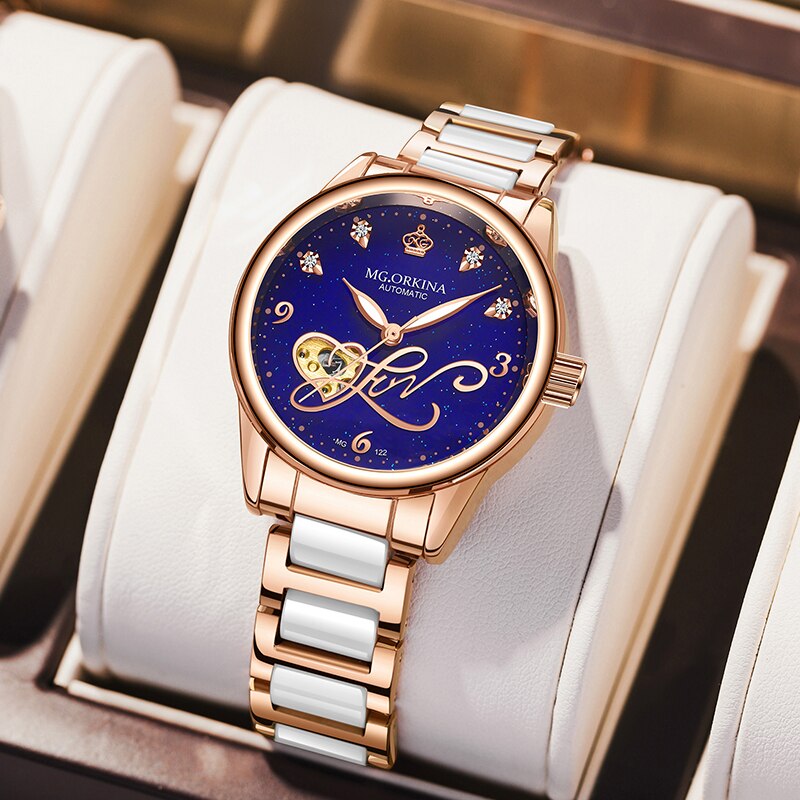 Montre Squelette Femme Love